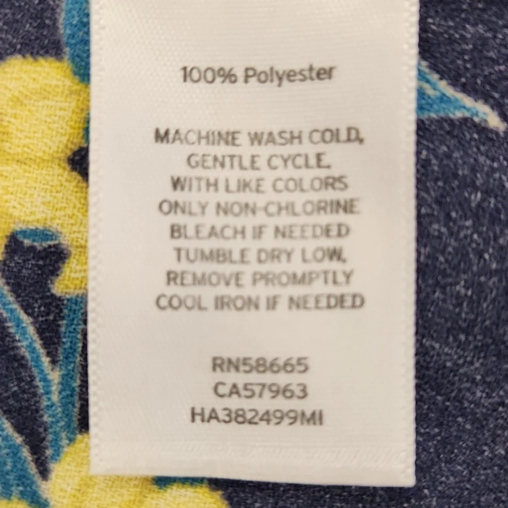 HALOGEN blue foral dress size 1 - Picture 12 of 12